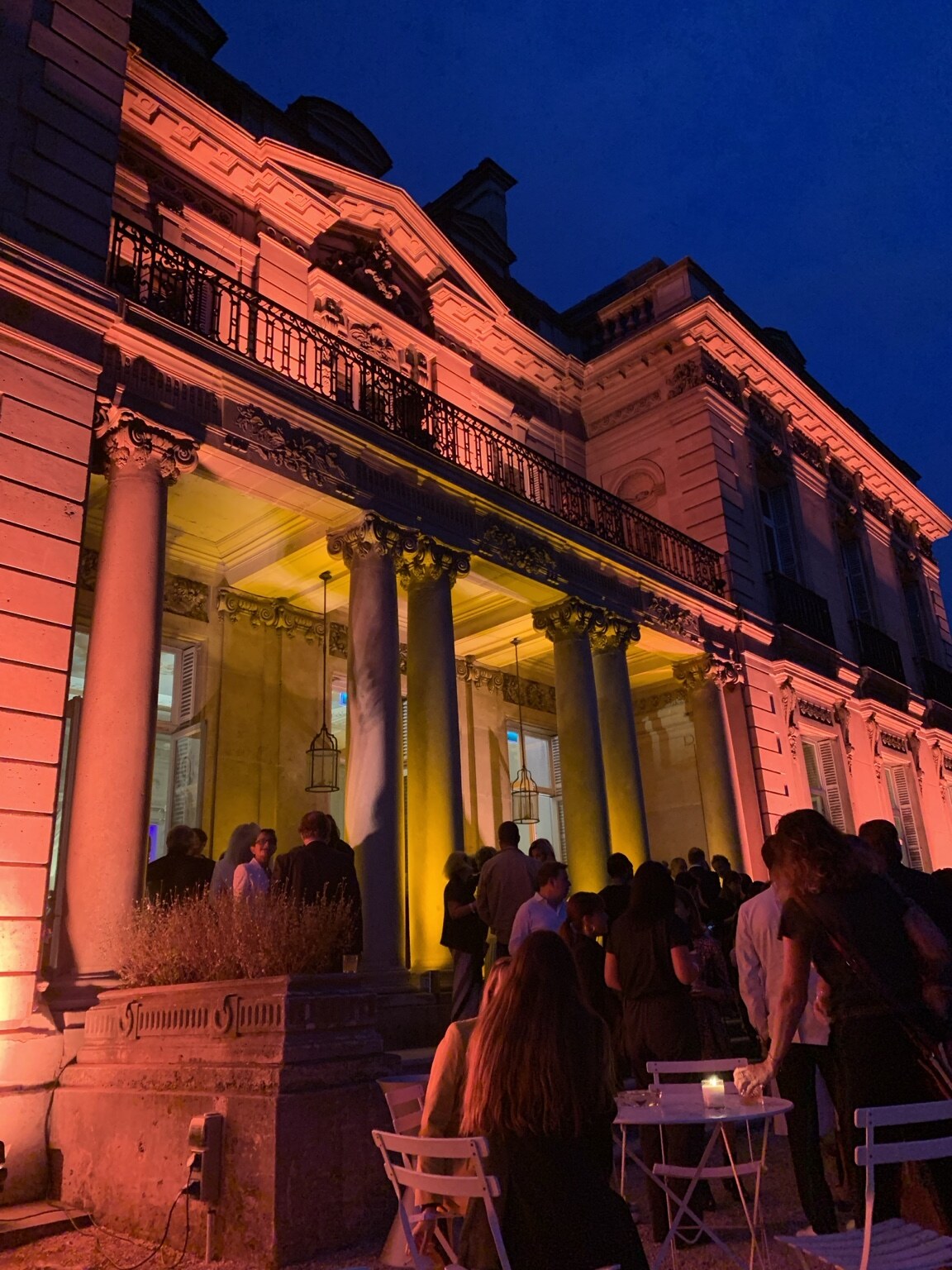 Perrotin during the opening night