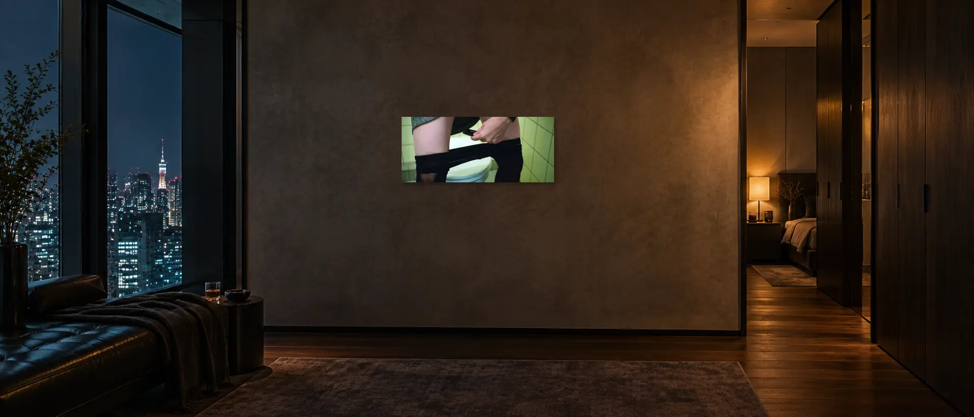 Objects and Digressions 3 / A Mirror Is Like a Thought — Installed