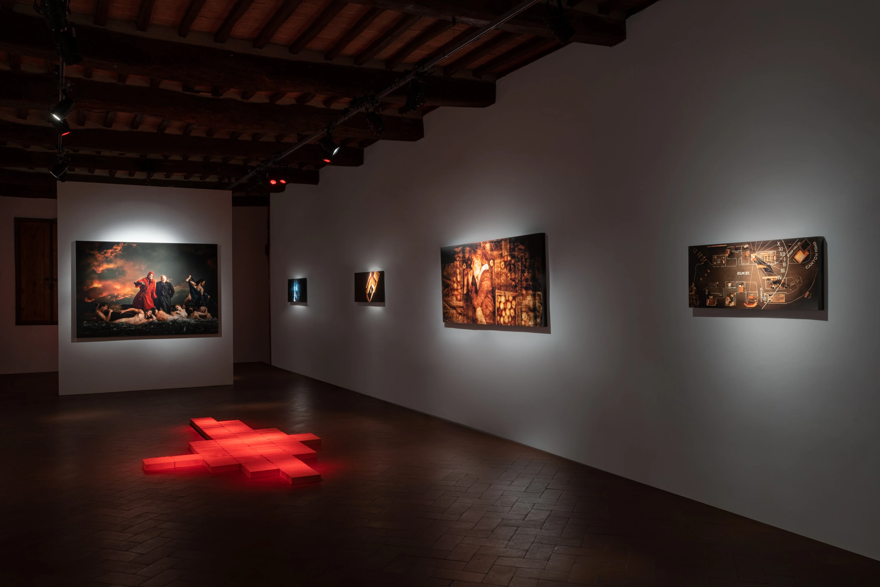 ARTvonTRIER installation at Casa Masaccio, Italy, 2023. Photograph © Ela Bialkowska, OKNO studio.